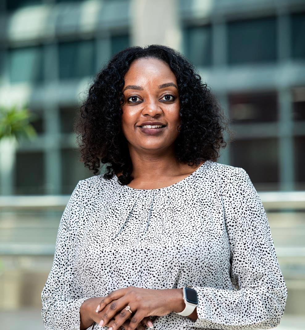 The founder of Soko Gin